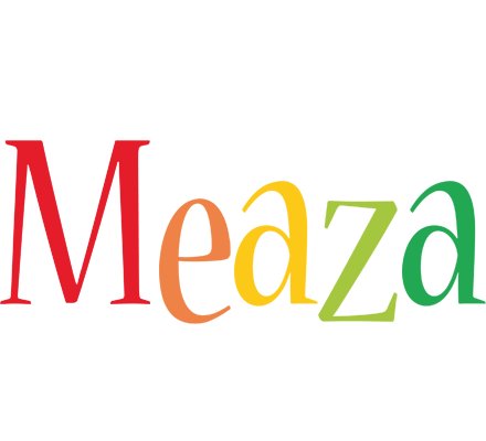 Meaza birthday logo