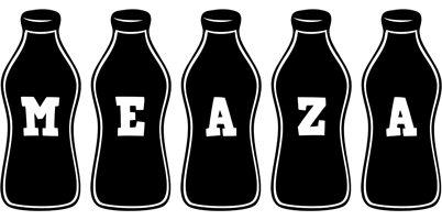 Meaza bottle logo