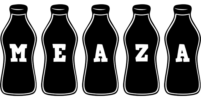 Meaza bottle logo