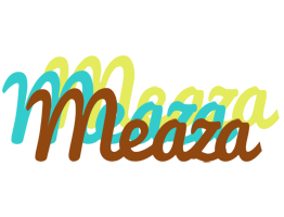 Meaza cupcake logo