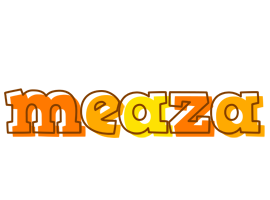 Meaza desert logo