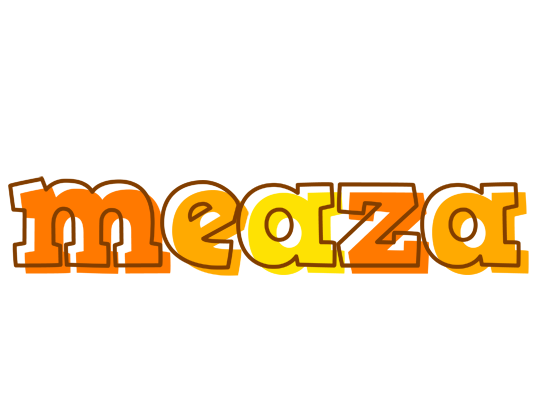 Meaza desert logo