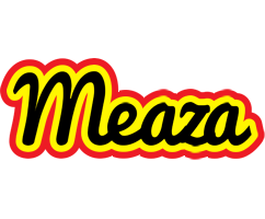 Meaza flaming logo