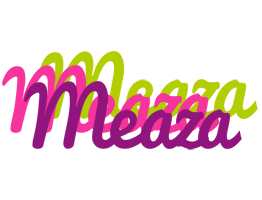 Meaza flowers logo