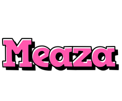 Meaza girlish logo