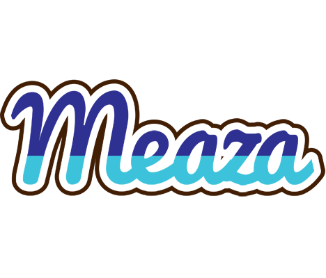 Meaza raining logo