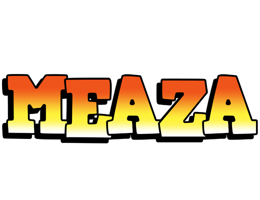Meaza sunset logo