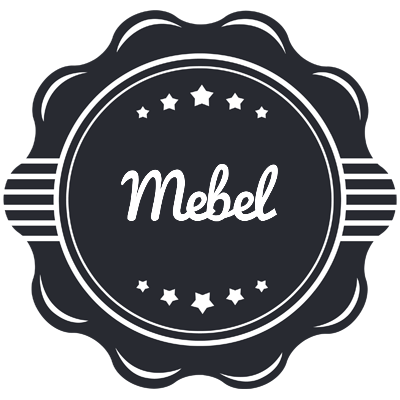 Mebel badge logo