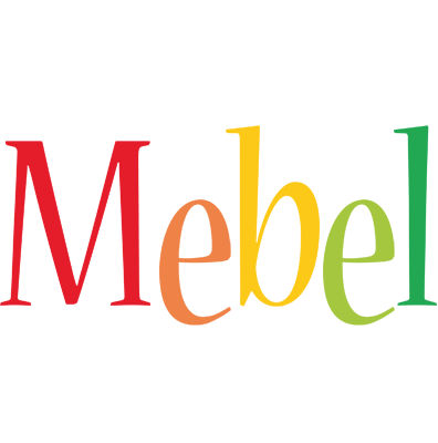 Mebel birthday logo