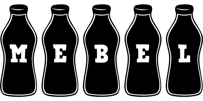 Mebel bottle logo