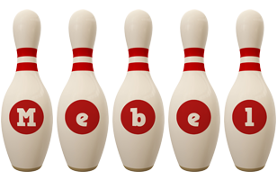 Mebel bowling-pin logo