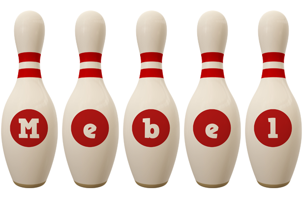 Mebel bowling-pin logo
