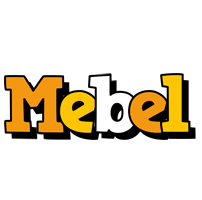 Mebel cartoon logo