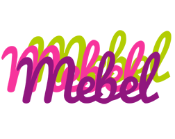 Mebel flowers logo