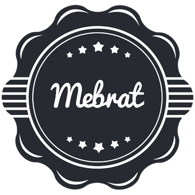 Mebrat badge logo