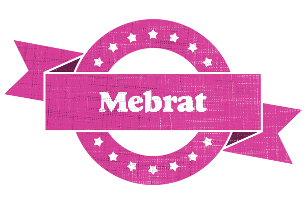 Mebrat beauty logo
