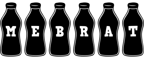 Mebrat bottle logo