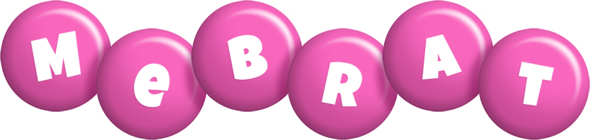 Mebrat candy-pink logo