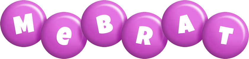 Mebrat candy-purple logo