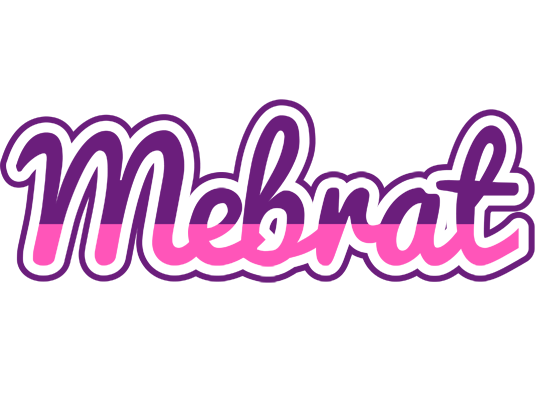 Mebrat cheerful logo