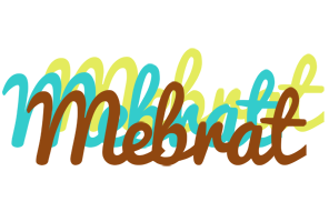 Mebrat cupcake logo