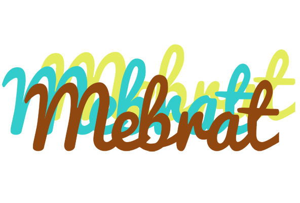 Mebrat cupcake logo