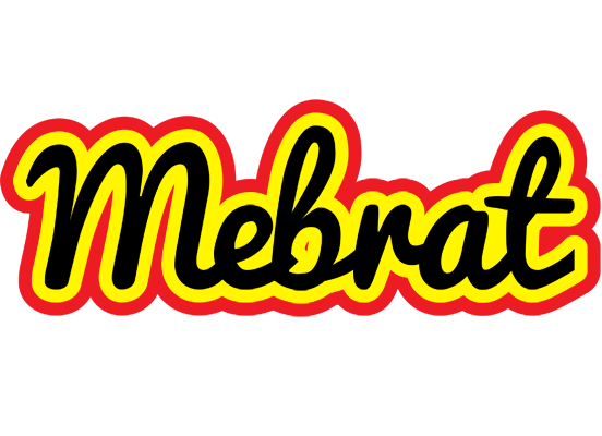 Mebrat flaming logo