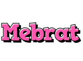 Mebrat girlish logo