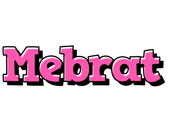 Mebrat girlish logo