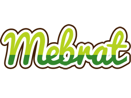 Mebrat golfing logo