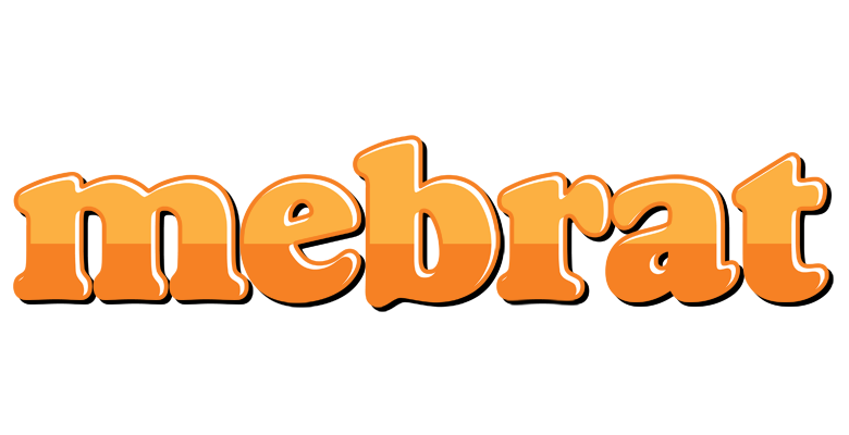 Mebrat orange logo