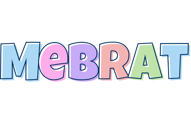 Mebrat pastel logo