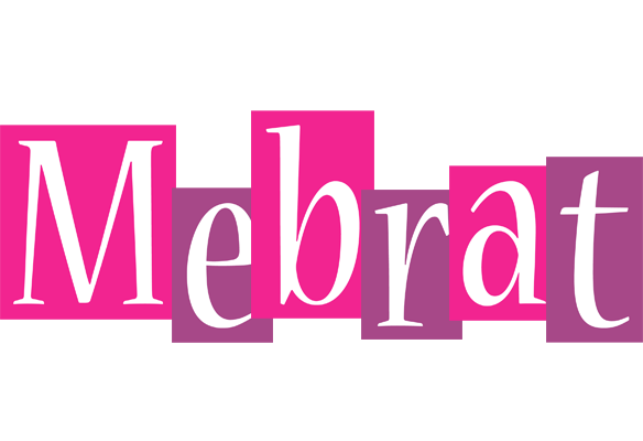 Mebrat whine logo