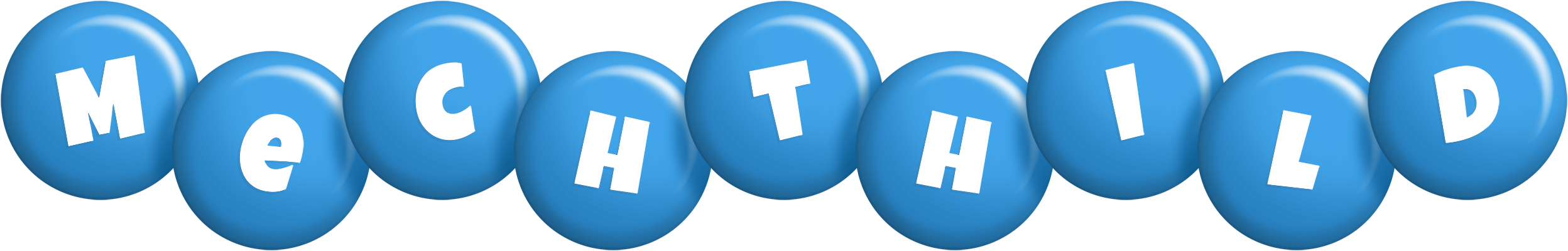 Mechthild candy-blue logo