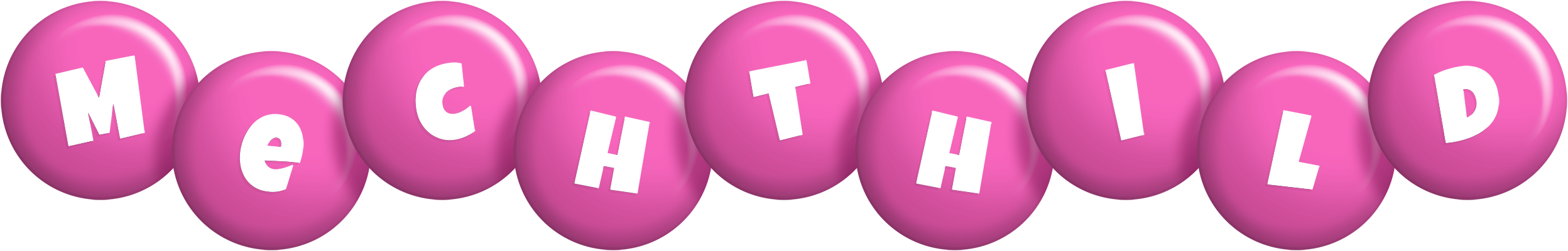 Mechthild candy-pink logo