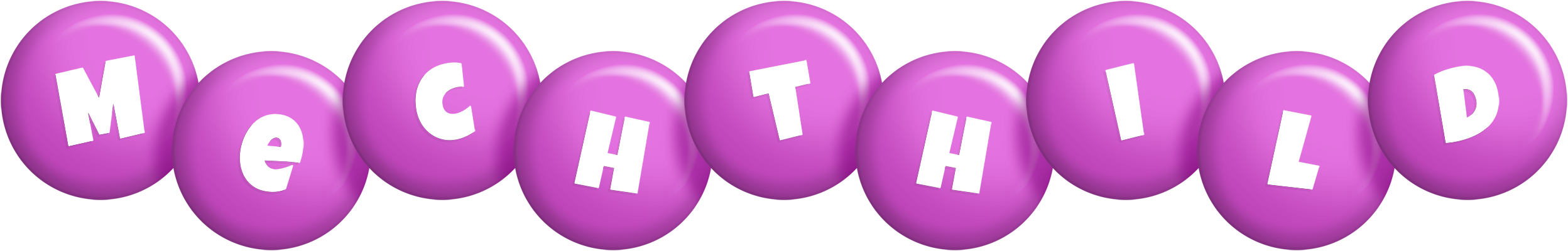 Mechthild candy-purple logo