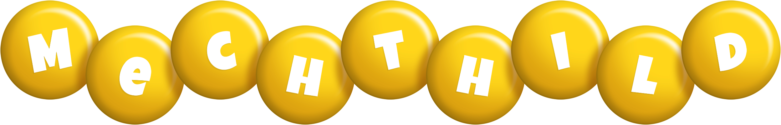 Mechthild candy-yellow logo