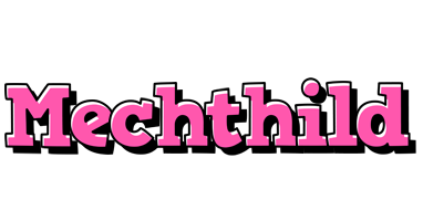 Mechthild girlish logo