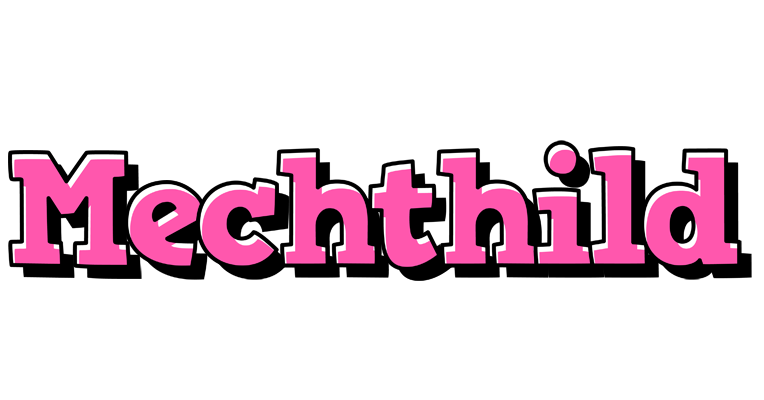 Mechthild girlish logo