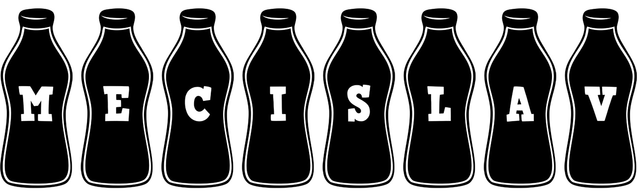 Mecislav bottle logo