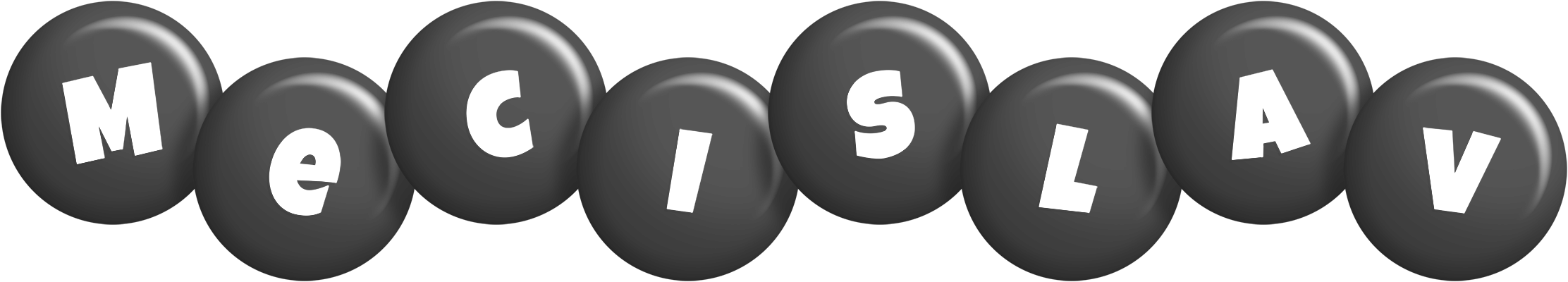 Mecislav candy-black logo