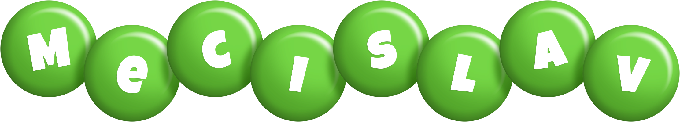 Mecislav candy-green logo