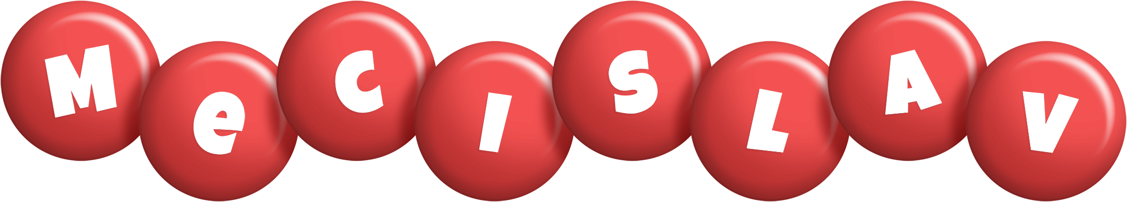 Mecislav candy-red logo