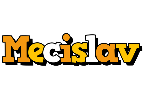 Mecislav cartoon logo