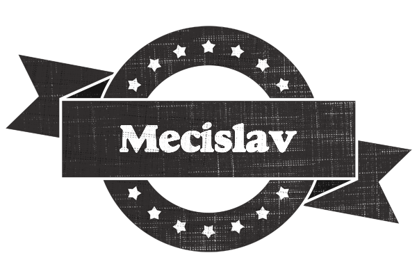 Mecislav grunge logo