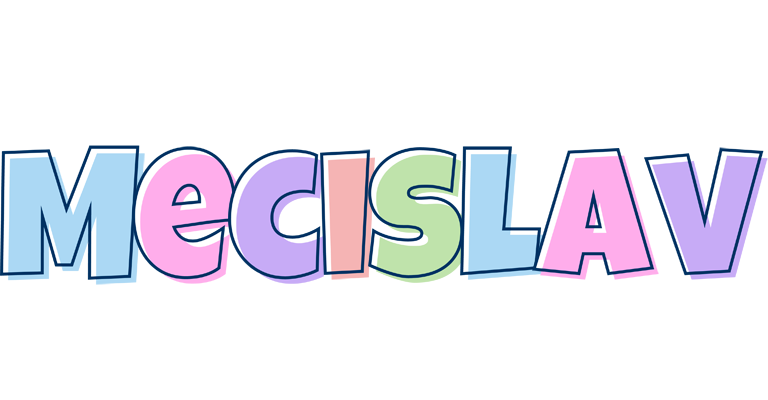 Mecislav pastel logo