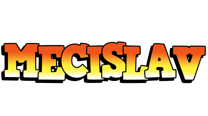 Mecislav sunset logo