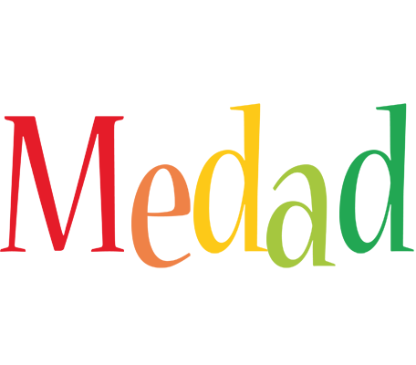 Medad birthday logo