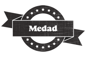 Medad grunge logo