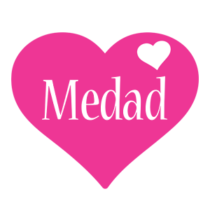 Medad love-heart logo